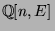 ${\mathbb{Q}}[n,E]$