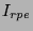 $ I_{rpe}$