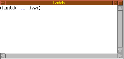 lambda equals