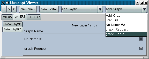 Add graph in layer