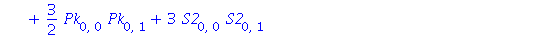 S2[1, 1] = 3*Pk[0, 1]*S2[0, 0]+6*Pk[0, 0]*S1[0, 0]*S2[0, 0]+3/2*Pk[0, 0]^2*S1[0, 0]+3/2*Pk[0, 0]*Pk[0, 1]+3*S2[0, 0]*S2[0, 1]+3/2*Pk[0, 0]*S2[0, 1]-2*S1[0, 0]*S1[0, 1]-Pk[1, 1]-2*Pk[1, 0]*S1[0, 0]-S1[...