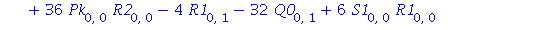 [-R2[0, 0]*S2[0, 0]+S1[0, 0]*R1[0, 0]+12*R2[1, 0]-12*R1[0, 1], 8*S2[0, 0]*R1[0, 0]+48*Pk[0, 0]^2*S2[0, 0]-96*Pk[0, 0]*R1[0, 0]+5*R2[0, 0]*S1[0, 0]-4*Pk[0, 0]*S1[0, 0]^2+96*Pk[0, 0]*Q0[0, 0]-12*R2[0, 1...
