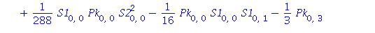 Pk[2, 1] = 3*Pk[0, 0]^2*Pk[0, 1]+2/9*Pk[1, 0]*S2[0, 1]+1/3*Pk[0, 0]^2*S2[0, 1]+1/6*Pk[0, 2]*S1[0, 0]+2/9*Pk[0, 1]*S1[0, 1]-11/432*Pk[0, 1]*S1[0, 0]^2+1/4*Pk[0, 0]*S1[0, 2]+1/12*S1[0, 0]*Pk[2, 0]+5/12*...