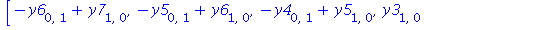 [-y6[0, 1]+y7[1, 0], -y5[0, 1]+y6[1, 0], -y4[0, 1]+y5[1, 0], y3[1, 0]+y4[0, 0]-y7[0, 0], 2*y2[1, 0]-y4[0, 0]-2*y6[0, 0], 2*y1[1, 0]-y4[0, 0]-2*y5[0, 0], a[1, 0]-y2[0, 0]-y1[0, 0], -y7[0, 1]+c[1, 0], y...