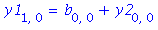 y1[1, 0] = b[0, 0]+y2[0, 0]