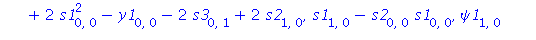[s2[0, 0]*y5[0, 0]-s2[0, 0]*y7[0, 0]-psi2[0, 0]*y6[0, 0]-2*y6[0, 0]*s3[0, 0]+psi1[0, 0]*y7[0, 0]-y6[0, 1]+y7[1, 0], -2*s2[0, 0]*y6[0, 0]+y5[0, 0]*s1[0, 0]-psi2[0, 0]*y5[0, 0]-y5[0, 0]*s3[0, 0]+y7[0, 0...
