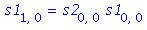s1[1, 0] = s2[0, 0]*s1[0, 0]