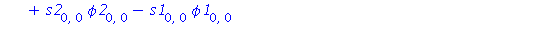 [x = 0, y = 0, s[0, 0] = 1, phi[0, 0] = 1, psi[0, 0] = 1, s[1, 0] = 0, s[0, 1] = 2*s1[0, 0], s[2, 0] = 2*s1[0, 0]*(s3[0, 0]+s1[0, 0]), s[1, 1] = 2*s2[0, 0]*s1[0, 0], phi[1, 0] = phi1[0, 0], phi[0, 1] ...