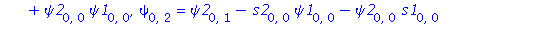 [x = 0, y = 0, s[0, 0] = 1, phi[0, 0] = 1, psi[0, 0] = 1, s[1, 0] = 0, s[0, 1] = 2*s1[0, 0], s[2, 0] = 2*s1[0, 0]*(s3[0, 0]+s1[0, 0]), s[1, 1] = 2*s2[0, 0]*s1[0, 0], phi[1, 0] = phi1[0, 0], phi[0, 1] ...