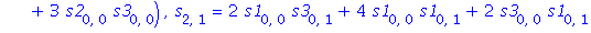 [x = 0, y = 0, s[0, 0] = 1, phi[0, 0] = 1, psi[0, 0] = 1, s[1, 0] = 0, s[0, 1] = 2*s1[0, 0], s[2, 0] = 2*s1[0, 0]*(s3[0, 0]+s1[0, 0]), s[1, 1] = 2*s2[0, 0]*s1[0, 0], phi[1, 0] = phi1[0, 0], phi[0, 1] ...