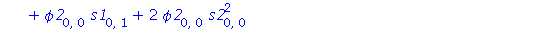 [x = 0, y = 0, s[0, 0] = 1, phi[0, 0] = 1, psi[0, 0] = 1, s[1, 0] = 0, s[0, 1] = 2*s1[0, 0], s[2, 0] = 2*s1[0, 0]*(s3[0, 0]+s1[0, 0]), s[1, 1] = 2*s2[0, 0]*s1[0, 0], phi[1, 0] = phi1[0, 0], phi[0, 1] ...