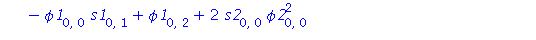[x = 0, y = 0, s[0, 0] = 1, phi[0, 0] = 1, psi[0, 0] = 1, s[1, 0] = 0, s[0, 1] = 2*s1[0, 0], s[2, 0] = 2*s1[0, 0]*(s3[0, 0]+s1[0, 0]), s[1, 1] = 2*s2[0, 0]*s1[0, 0], phi[1, 0] = phi1[0, 0], phi[0, 1] ...