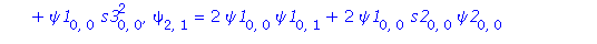 [x = 0, y = 0, s[0, 0] = 1, phi[0, 0] = 1, psi[0, 0] = 1, s[1, 0] = 0, s[0, 1] = 2*s1[0, 0], s[2, 0] = 2*s1[0, 0]*(s3[0, 0]+s1[0, 0]), s[1, 1] = 2*s2[0, 0]*s1[0, 0], phi[1, 0] = phi1[0, 0], phi[0, 1] ...