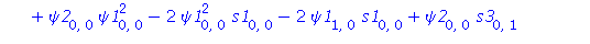 [x = 0, y = 0, s[0, 0] = 1, phi[0, 0] = 1, psi[0, 0] = 1, s[1, 0] = 0, s[0, 1] = 2*s1[0, 0], s[2, 0] = 2*s1[0, 0]*(s3[0, 0]+s1[0, 0]), s[1, 1] = 2*s2[0, 0]*s1[0, 0], phi[1, 0] = phi1[0, 0], phi[0, 1] ...