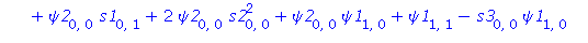 [x = 0, y = 0, s[0, 0] = 1, phi[0, 0] = 1, psi[0, 0] = 1, s[1, 0] = 0, s[0, 1] = 2*s1[0, 0], s[2, 0] = 2*s1[0, 0]*(s3[0, 0]+s1[0, 0]), s[1, 1] = 2*s2[0, 0]*s1[0, 0], phi[1, 0] = phi1[0, 0], phi[0, 1] ...