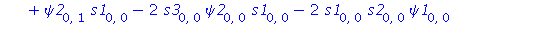 [x = 0, y = 0, s[0, 0] = 1, phi[0, 0] = 1, psi[0, 0] = 1, s[1, 0] = 0, s[0, 1] = 2*s1[0, 0], s[2, 0] = 2*s1[0, 0]*(s3[0, 0]+s1[0, 0]), s[1, 1] = 2*s2[0, 0]*s1[0, 0], phi[1, 0] = phi1[0, 0], phi[0, 1] ...