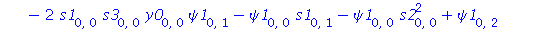 [x = 0, y = 0, s[0, 0] = 1, phi[0, 0] = 1, psi[0, 0] = 1, s[1, 0] = 0, s[0, 1] = 2*s1[0, 0], s[2, 0] = 2*s1[0, 0]*(s3[0, 0]+s1[0, 0]), s[1, 1] = 2*s2[0, 0]*s1[0, 0], phi[1, 0] = phi1[0, 0], phi[0, 1] ...