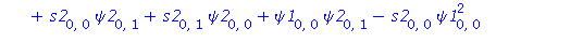 [x = 0, y = 0, s[0, 0] = 1, phi[0, 0] = 1, psi[0, 0] = 1, s[1, 0] = 0, s[0, 1] = 2*s1[0, 0], s[2, 0] = 2*s1[0, 0]*(s3[0, 0]+s1[0, 0]), s[1, 1] = 2*s2[0, 0]*s1[0, 0], phi[1, 0] = phi1[0, 0], phi[0, 1] ...