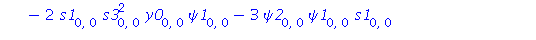 [x = 0, y = 0, s[0, 0] = 1, phi[0, 0] = 1, psi[0, 0] = 1, s[1, 0] = 0, s[0, 1] = 2*s1[0, 0], s[2, 0] = 2*s1[0, 0]*(s3[0, 0]+s1[0, 0]), s[1, 1] = 2*s2[0, 0]*s1[0, 0], phi[1, 0] = phi1[0, 0], phi[0, 1] ...