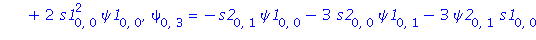 [x = 0, y = 0, s[0, 0] = 1, phi[0, 0] = 1, psi[0, 0] = 1, s[1, 0] = 0, s[0, 1] = 2*s1[0, 0], s[2, 0] = 2*s1[0, 0]*(s3[0, 0]+s1[0, 0]), s[1, 1] = 2*s2[0, 0]*s1[0, 0], phi[1, 0] = phi1[0, 0], phi[0, 1] ...