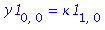 y1[0, 0] = kappa1[1, 0]