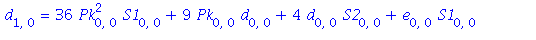 d[1, 0] = 36*Pk[0, 0]^2*S1[0, 0]+9*Pk[0, 0]*d[0, 0]+4*d[0, 0]*S2[0, 0]+e[0, 0]*S1[0, 0]+e[0, 1]-3*c[0, 1]