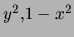 $y^2,1-x^2$