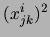 $(x_{jk}^i)^2$
