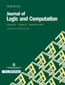 Journal of Logic and Computation