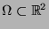 $\Omega \subset {\mathbb{R}}^2$
