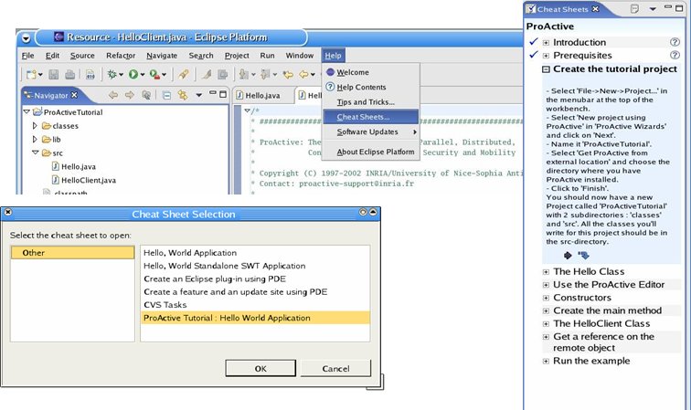 The plugin's interface
