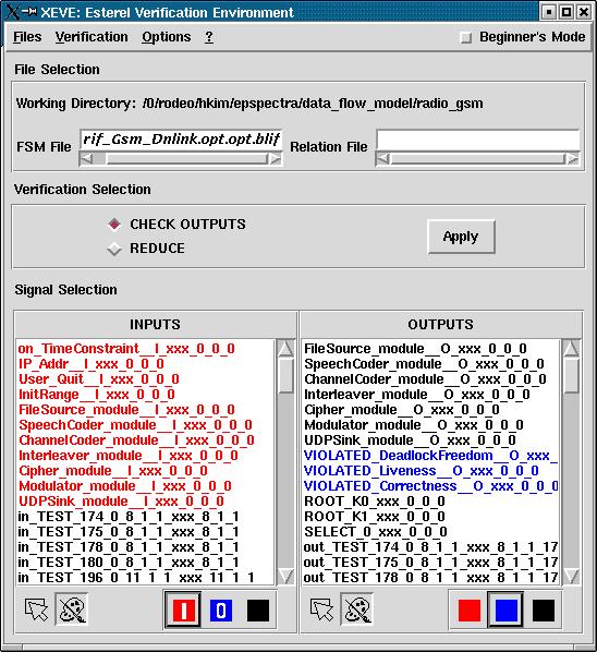 a main xeve window