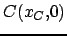 $ C(x_C,0)$