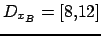 $ D_{x_B}=[8,12]$