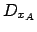$ D_{x_A}$