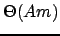 $ \Theta(Am)$