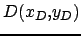 $ D(x_D,y_D)$
