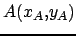 $ A(x_A,y_A)$