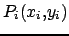 $ P_i(x_i,y_i)$