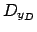 $ D_{y_D}$