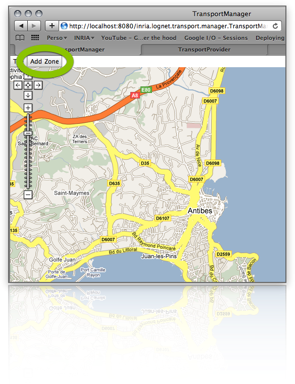 Click on Add Zone