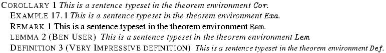 theorems